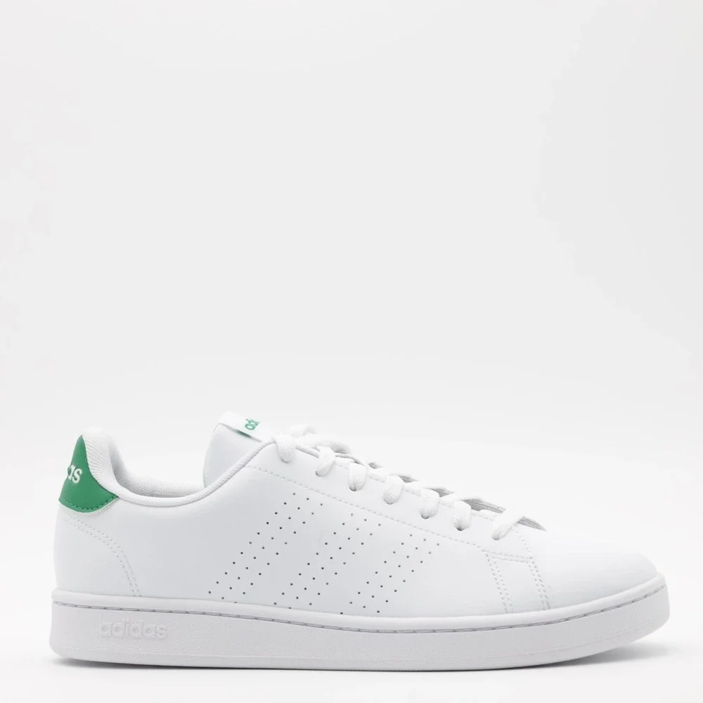 Adidas Men's Advantage Comfortable Breathable Athletic Shoes White/Green Size 12